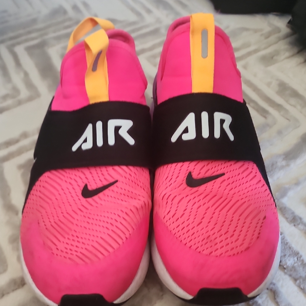 Nike Kids Pink Air Slip-On Shoes